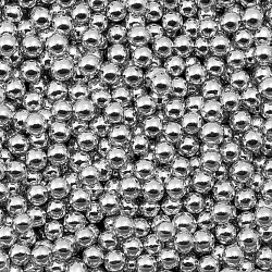 Шарики сах серебрянные 3-4 мм 0,05 кг