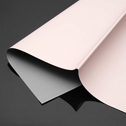 Пленка матовая двухсторонняя "Вуаль", пастельный - кофейный, 60 х 60 см