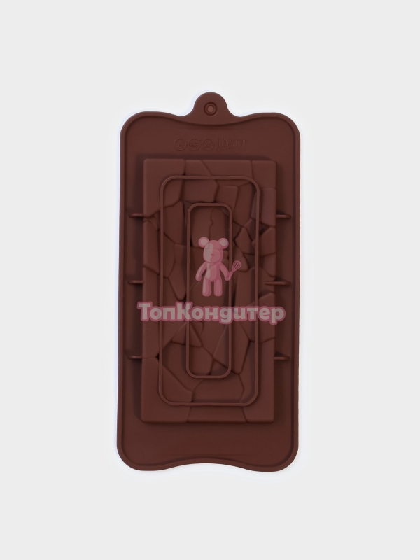 Форма для шоколада «Дробленый шоколад», 21.2×10.6×1 см