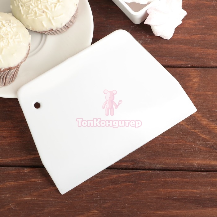 Шпатель кондитерский прямой 13,5 см*9,5 см