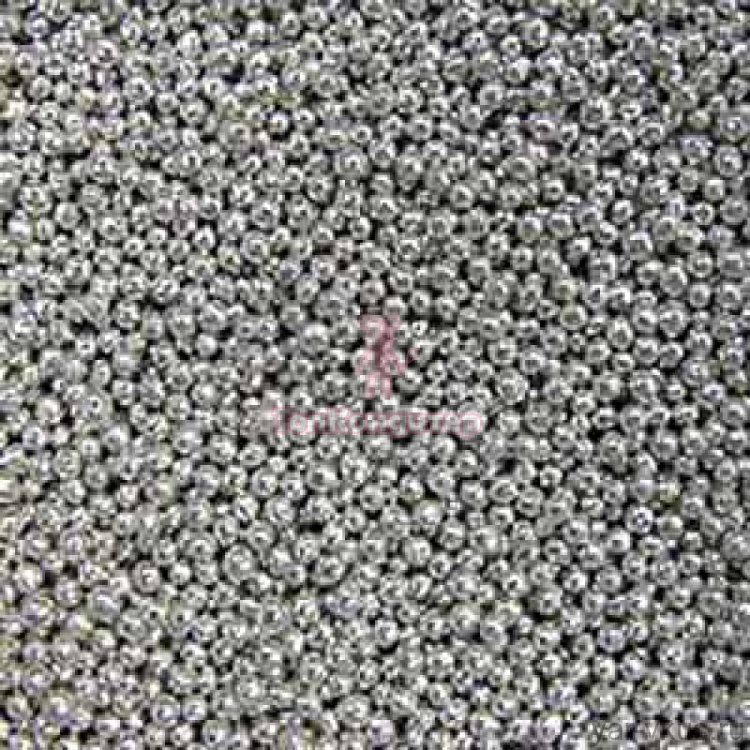 Шарики сах серебрянные 2 мм 0,05 кг
