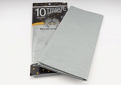 Бумага Тишью серый 51*56 см 10 листов