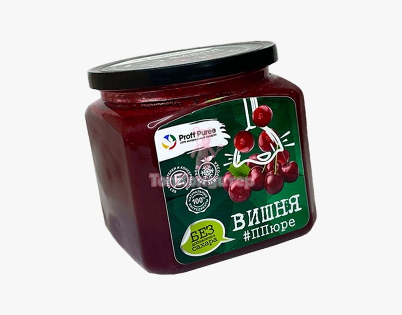 Пюре замороженное без сахара "Proff Puree" Вишня 500 г