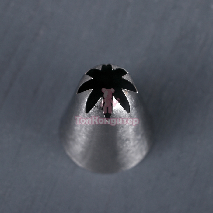 Насадка для кондитерского мешка d=3 см "Закрытая звезда" 1С