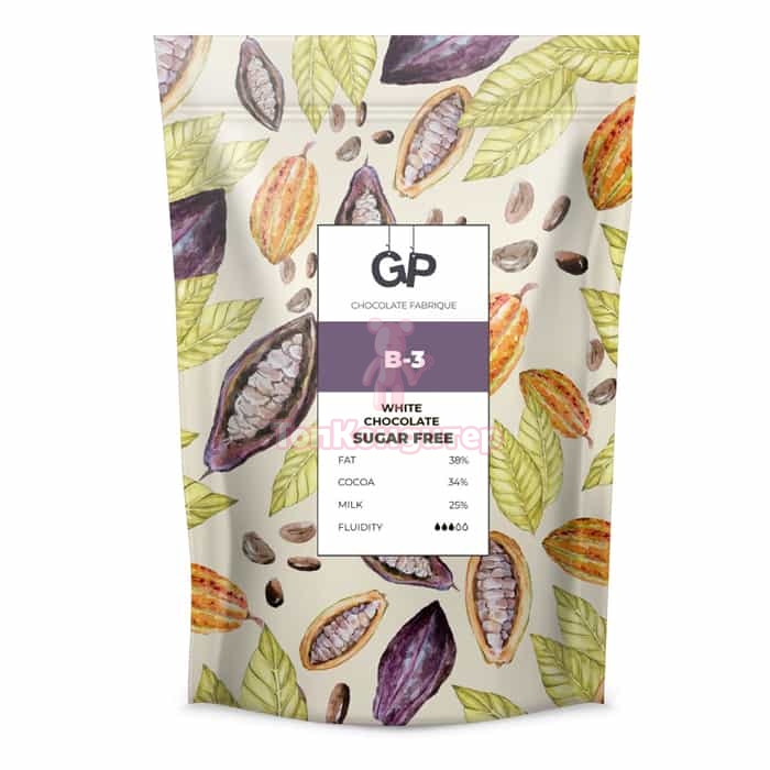GP Белый шоколад без сахара В-3 33% 0,5 кг