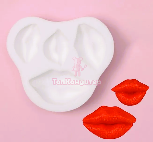 Молд «Губы», 8,5×8×1,5 см