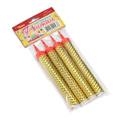 Свечи-фонтаны 12,5 см, 4 штуки